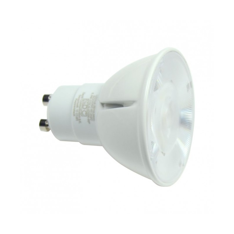 LED-Bajonettsockellampe PAR16 GU10 3000K warmweiss 550 Lumen IP40 Hochvolt 80-269V DC-kompatibel