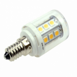 LED-Schraubsockellampe E14 2700K warmweiss 280 Lumen IP20 Hochvolt 80-269V DC-kompatibel