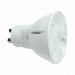 LED-Bajonettsockellampe PAR16 GU10 5000K kaltweiss 600 Lumen IP40 Hochvolt 80-269V DC-kompatibel