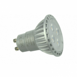 LED-Bajonettsockellampe PAR16 GU10 6500K kaltweiss 410 Lumen IP20 Hochvolt -kompatibel