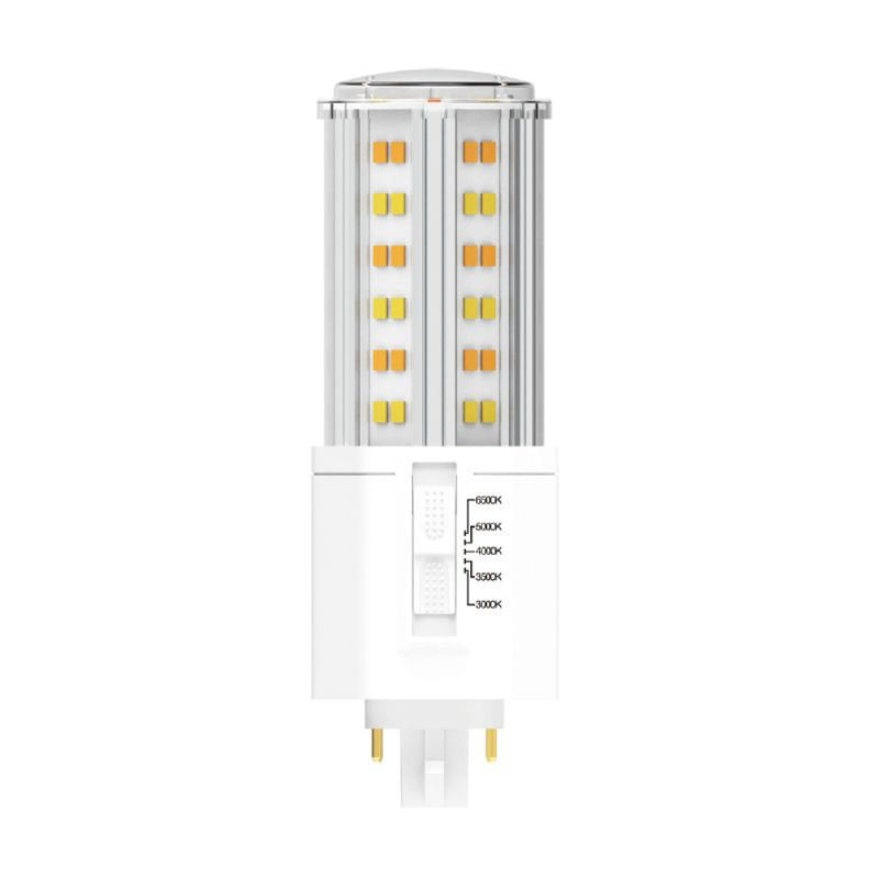 LED-Kompaktlampe GX24-Q 3000/3500/4000/5000/6500K warm- neutral -kaltweiss 1750-1820 Lumen IP20 Hochvolt 141-269V DC-kompatibel