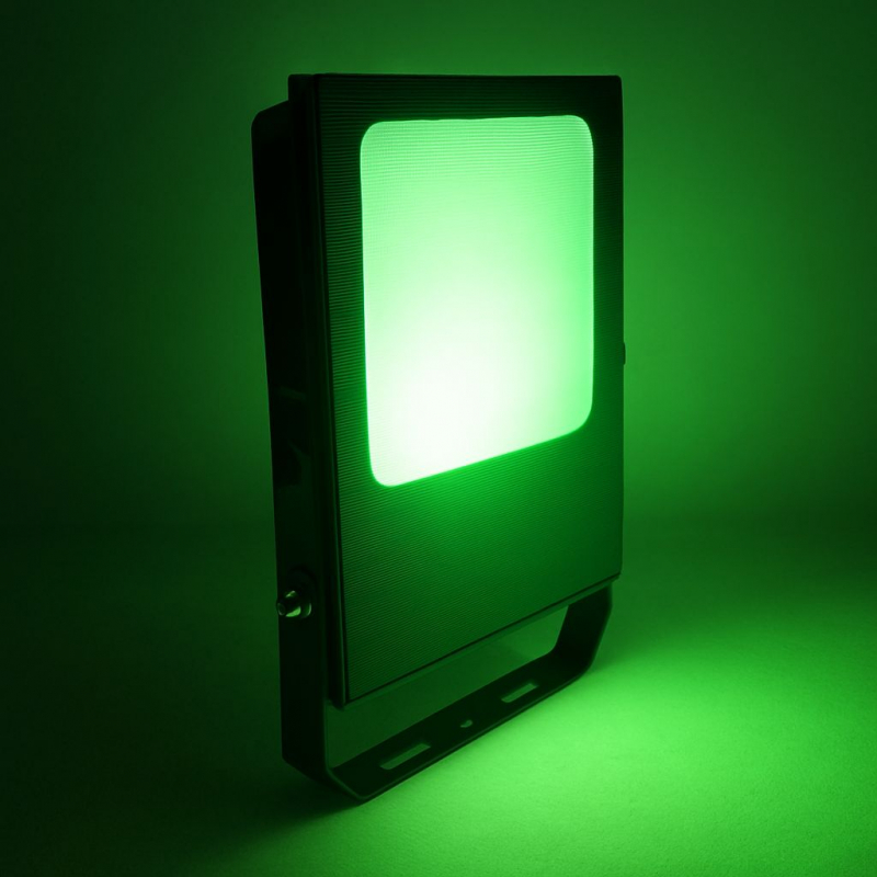 LED-Fluter 520nm grün  IP65 Hochvolt 120-269V DC-kompatibel