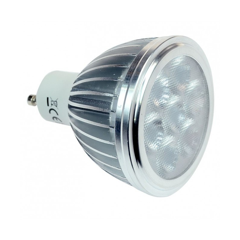 LED-Bajonettsockellampe PAR20 GU10 6000K kaltweiss 750 Lumen IP20 Hochvolt -kompatibel