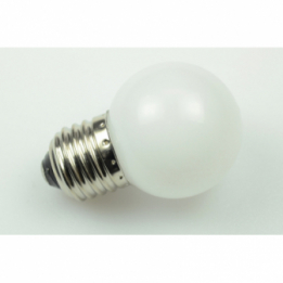 LED-Schraubsockellampe E27 600nm amber 90 Lumen IP44 Hochvolt -kompatibel