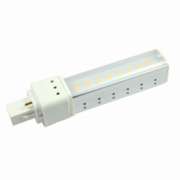 LED-Kompaktlampe G24-D1 4000K neutralweiss 800 Lumen IP20 Hochvolt 180-269V DC-kompatibel