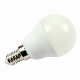 LED-Schraubsockellampe E14 2700K warmweiss 370 Lumen IP20 Hochvolt 60-269V DC-kompatibel