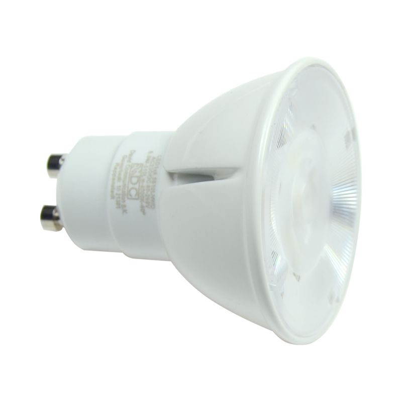 LED-Bajonettsockellampe PAR16 GU10 2700K warmweiss 550 Lumen IP40 Hochvolt 80-269V DC-kompatibel