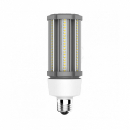 LED-Schraubsockellampe E27 3000K warmweiss 3645 Lumen IP64 Hochvolt 100-269V DC-kompatibel