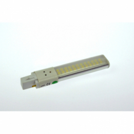 LED-Kompaktlampe G23 3000K warmweiss 550 Lumen IP20 Hochvolt 180-269V DC-kompatibel